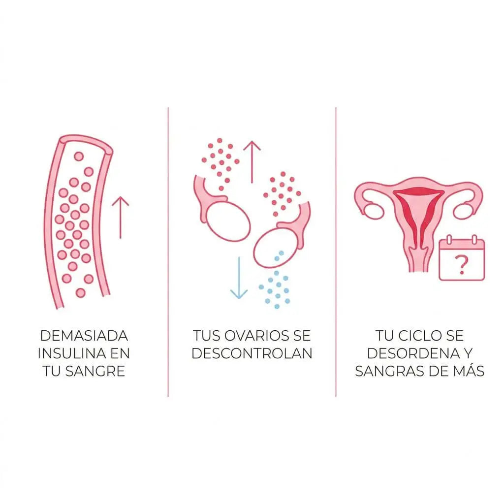 Tu ciclo no está "loco." Está respondiendo a una señal que no debería estar ahí.